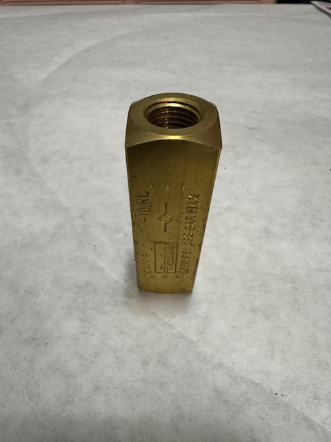 02110-1000 Brass Check Valve General Hydro-Test Part