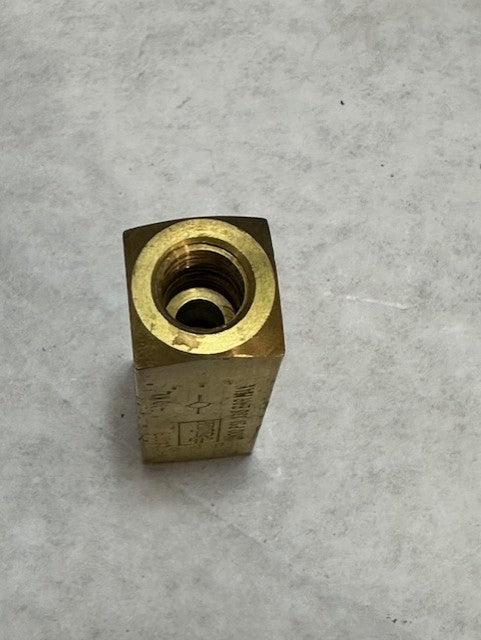 02110-1000 Brass Check Valve General Hydro-Test Part
