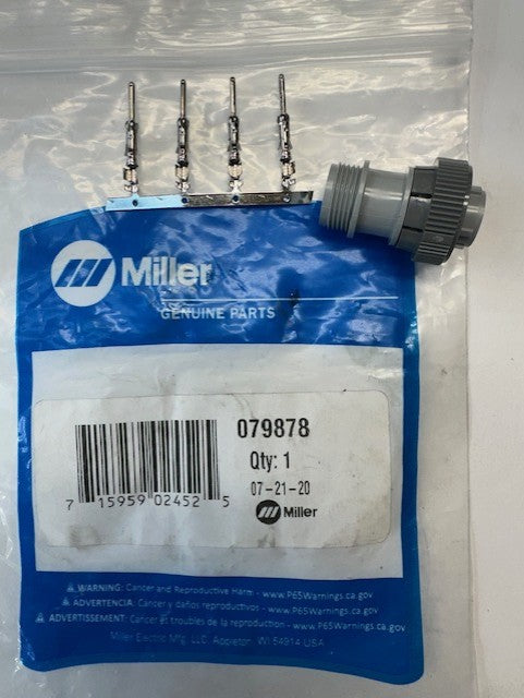 Miller 079878 HOUSING PLUG+PINS,(SERVICE KIT)