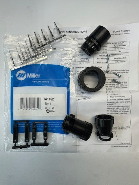 Miller 141162 HOUSING PLUG+PINS,(SERVICE KIT)