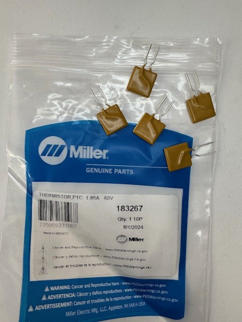 Miller 183267 THERMISTOR,PTC  1.85A   60V