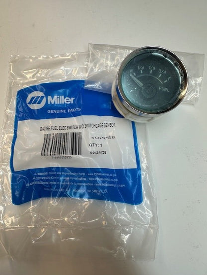 Miller 192265 GAUGE,FUEL ELEC SWITCH W/O SWITCHGAGE SENSOR