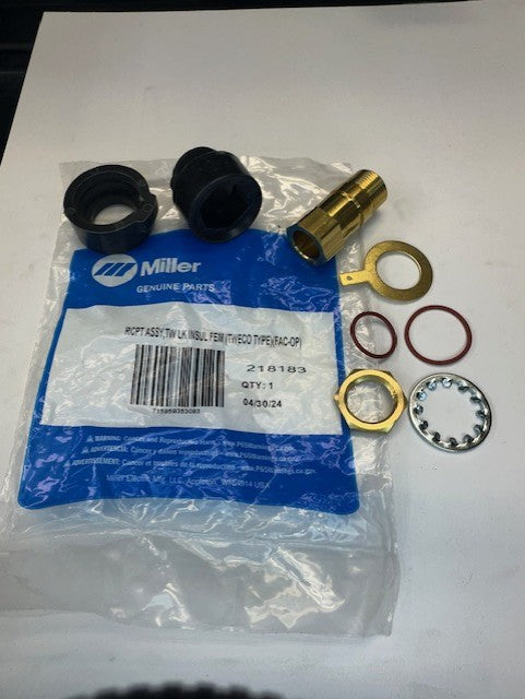 Miller 218183 RCPT ASSY,TW LK INSUL FEM (TWECO TYPE)(FAC-OP)