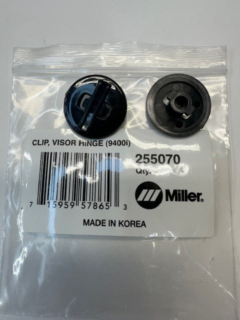 Miller 255070 CLIP,VISOR HINGE (9400I)