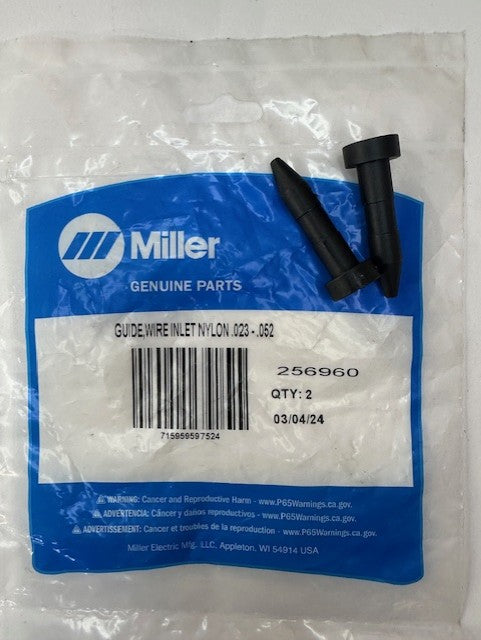 Miller 256960 GUIDE,WIRE INLET NYLON .023 - .052