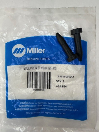 Miller 256960 GUIDE,WIRE INLET NYLON .023 - .052