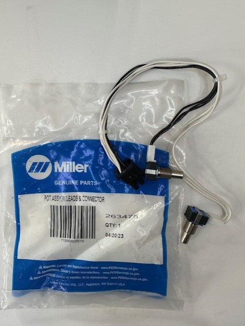 Miller 263475 POT ASSY,W/LEADS & CONNECTOR