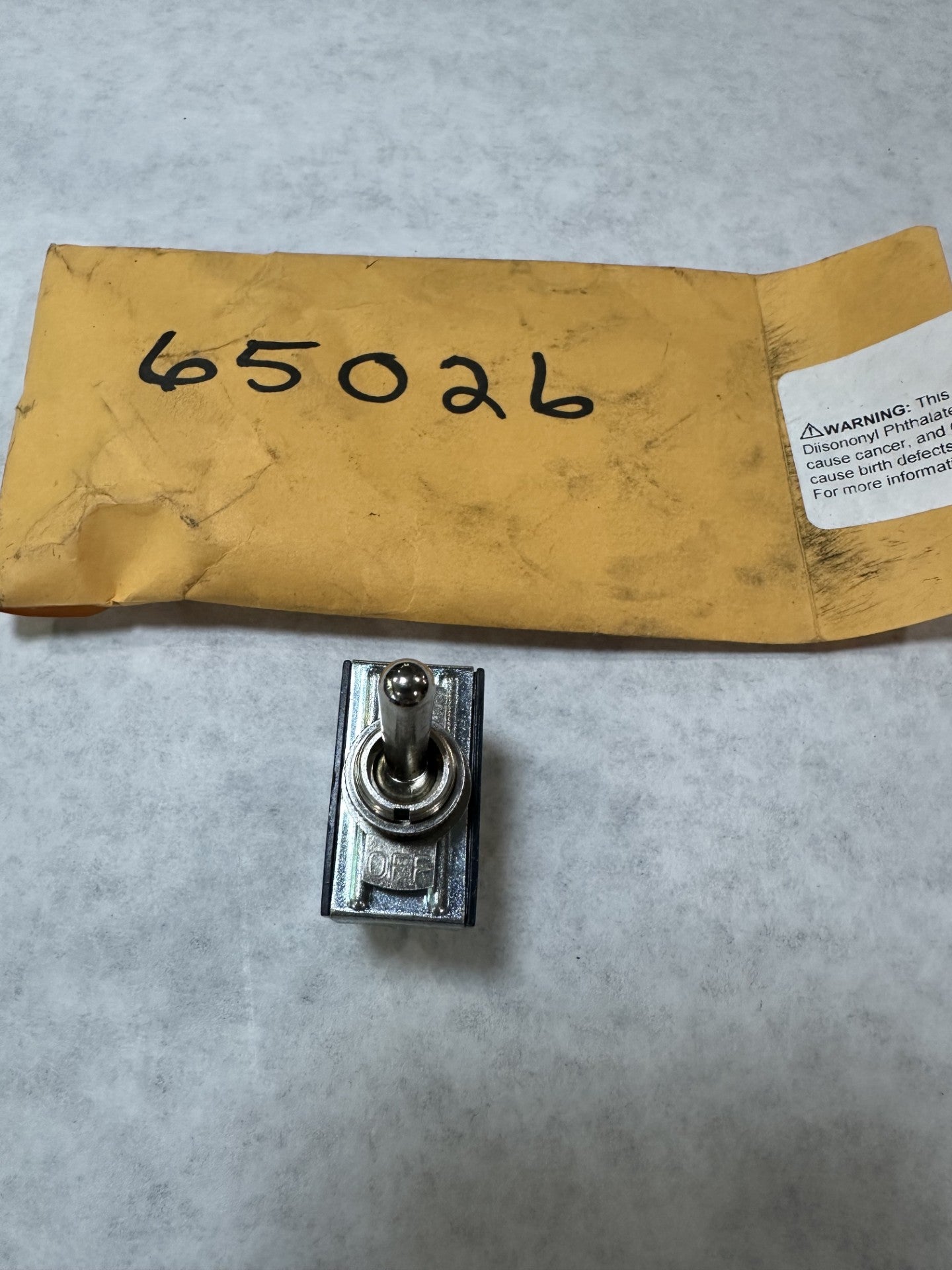 Ace Fume Extractor 65026 Power Switch