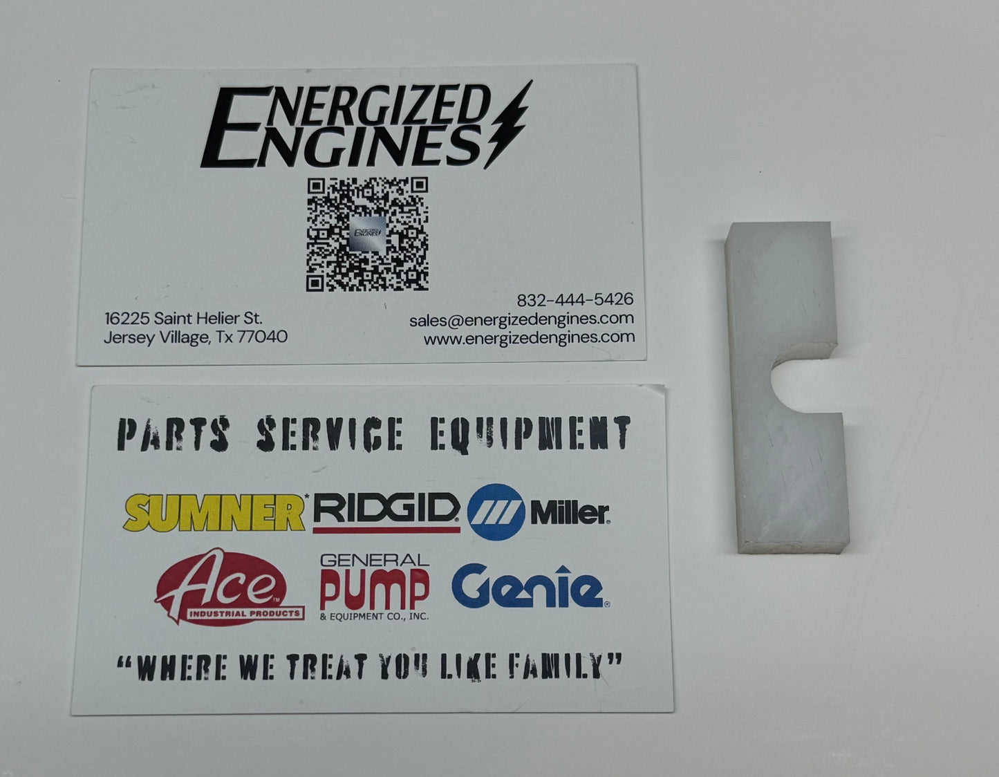 Sumner 784452 WEAR PAD SLOTTED 5/8 X 2