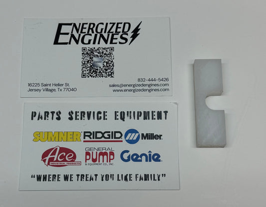 Sumner 784452 WEAR PAD SLOTTED 5/8 X 2