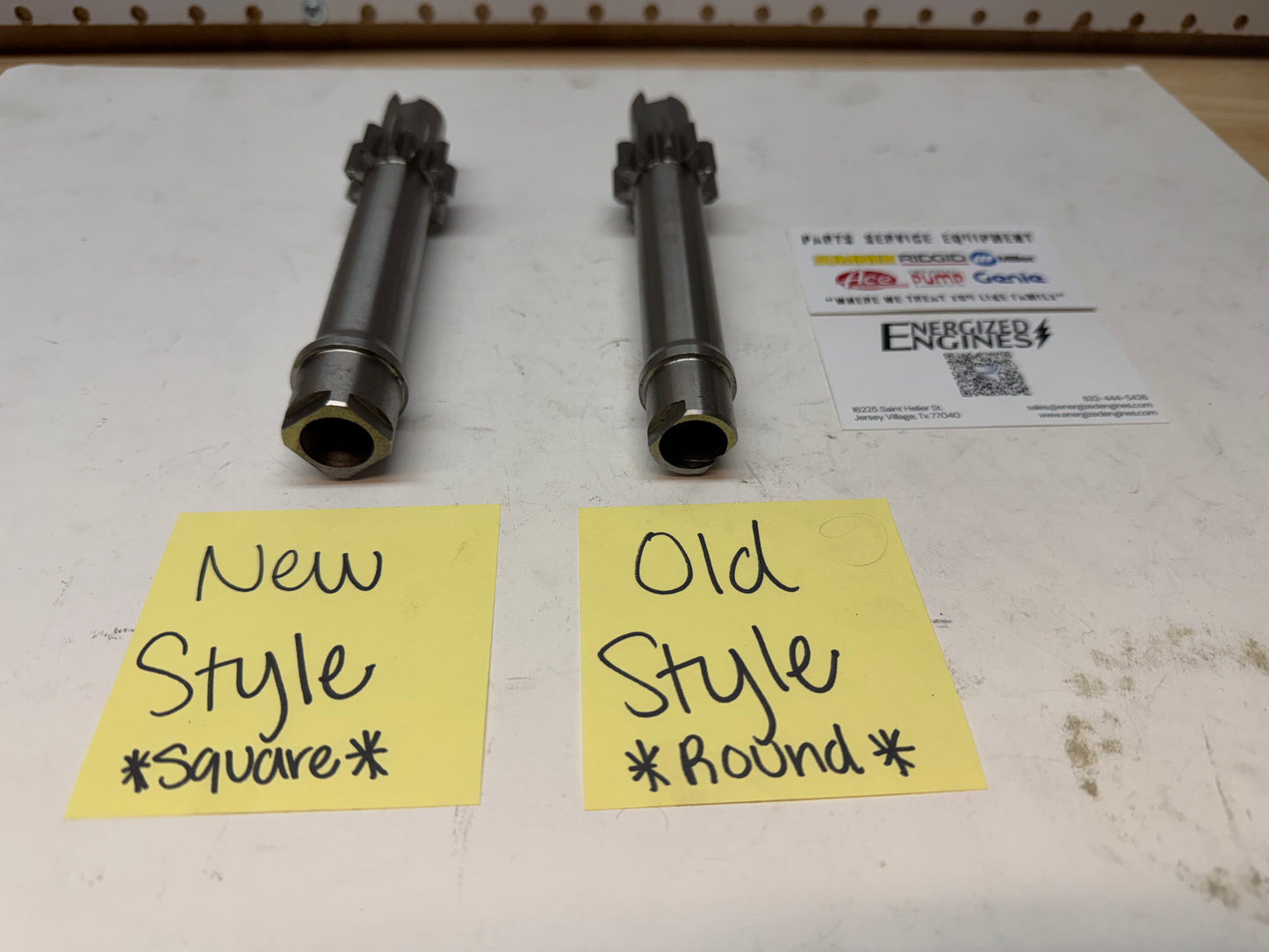 Sumner 784500 Shaft Hoist Drum Pinion SQ End, NEW STYLE