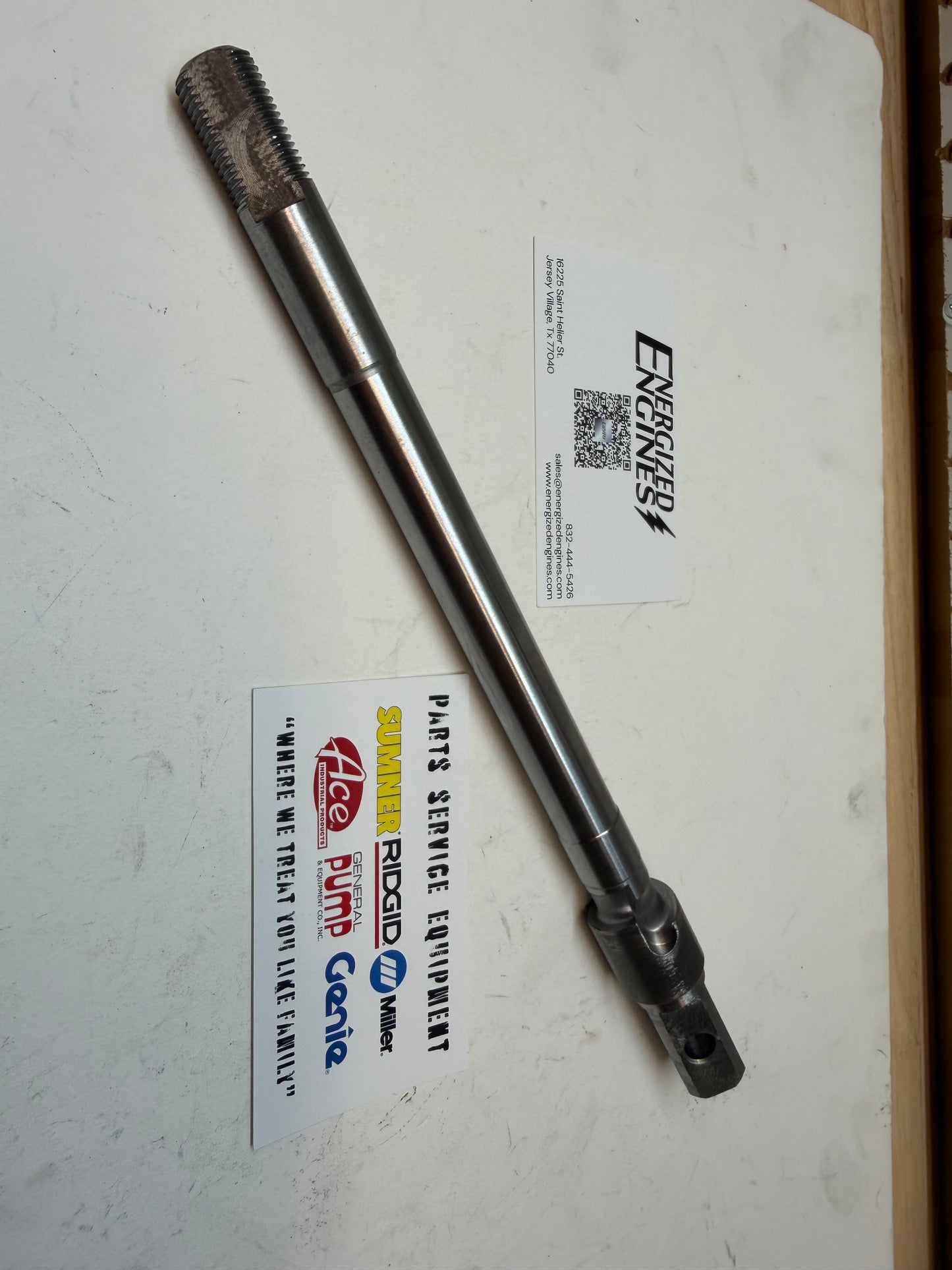 Sumner 780210 HOIST DRIVE SHAFT WJ-13