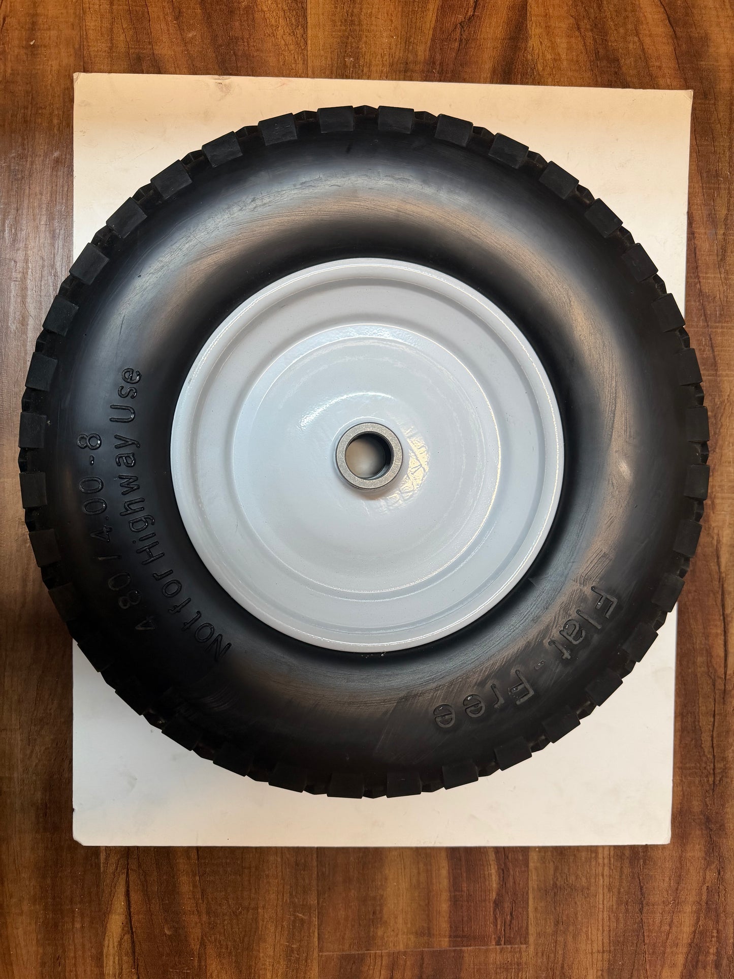 Sumner 779104 WHEEL, 480/400 X 8 FLAT FREE