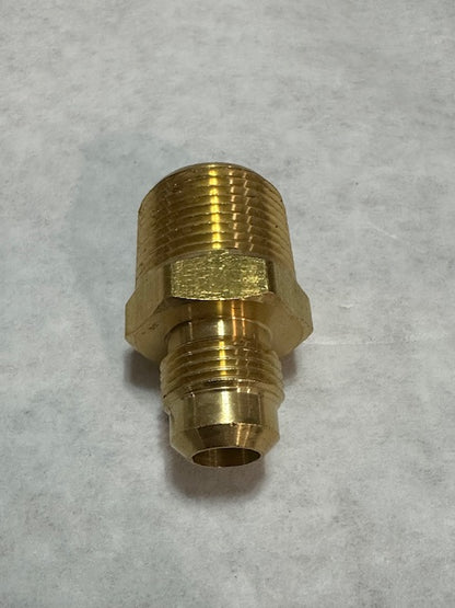 02102 Brass Adaptor Fitting 1/2" x 3/4" General Hydro-Test Part