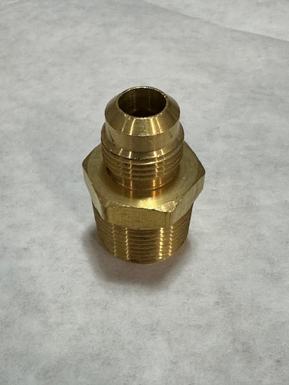 02102 Brass Adaptor Fitting 1/2" x 3/4" General Hydro-Test Part