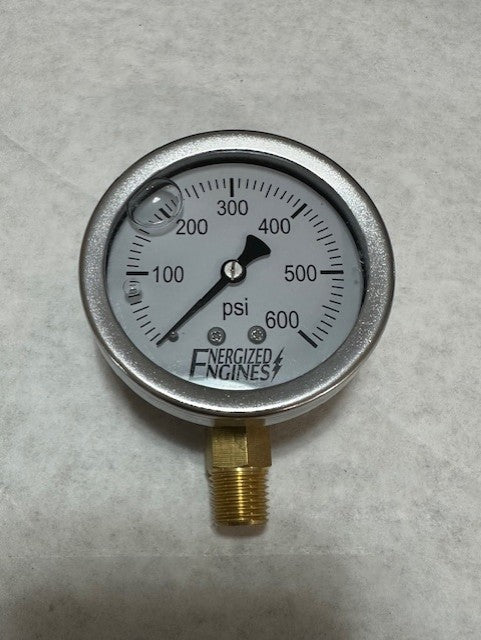 Aftermarket 0-600 PSI Pressure Gauge Hydro-Test Pump Part