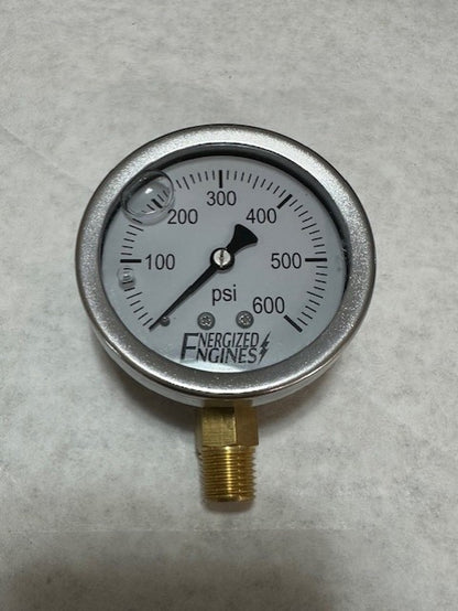 Aftermarket 0-600 PSI Pressure Gauge Hydro-Test Pump Part