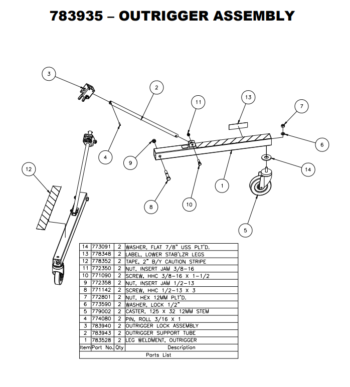 Sumner 772350 NUT, INSERT JAM 3/8-16