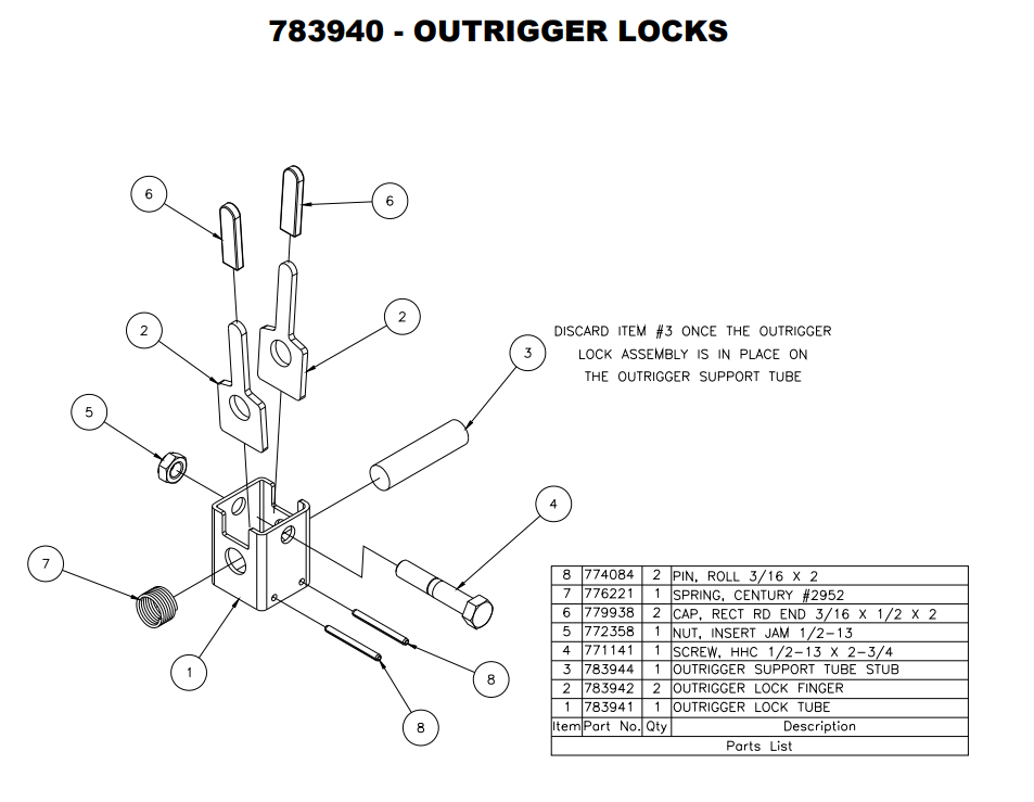 Sumner 772358 NUT, HEX JAM LOCK 1/2-13