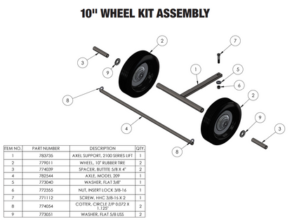 Sumner 772355 NUT, INSERT LOCK 3/8-16