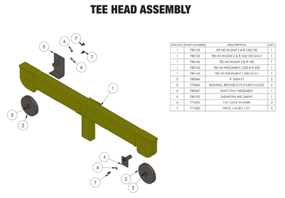 Sumner 780047 SHAFT STAY RAB-416