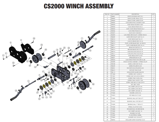 Sumner 780207 IDLER GEAR ASSEMBLY