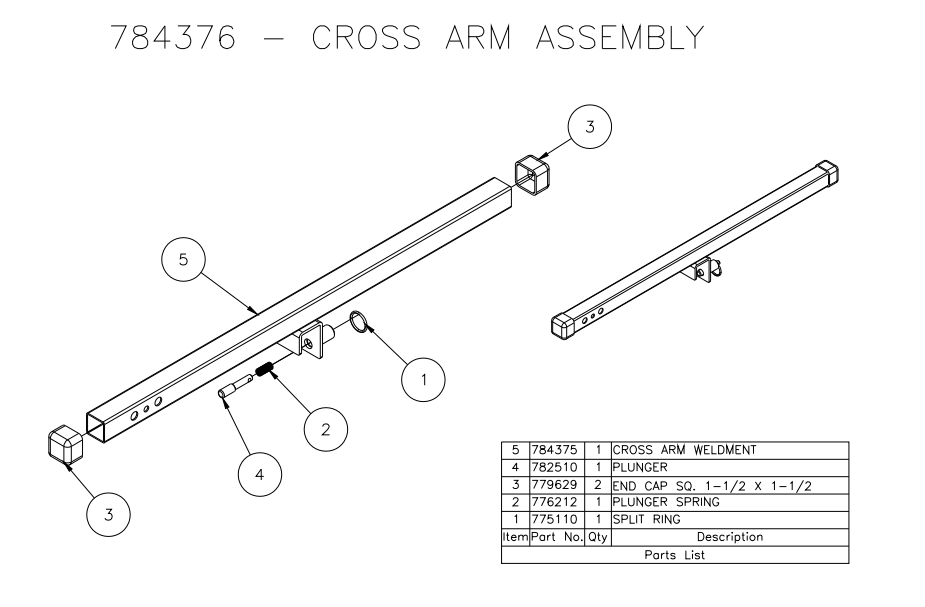 Sumner 776212 SPRING, #C0480-042-1250-M