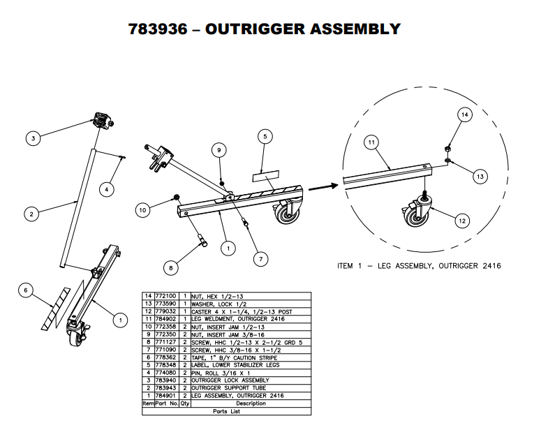 Sumner 772358 NUT, HEX JAM LOCK 1/2-13