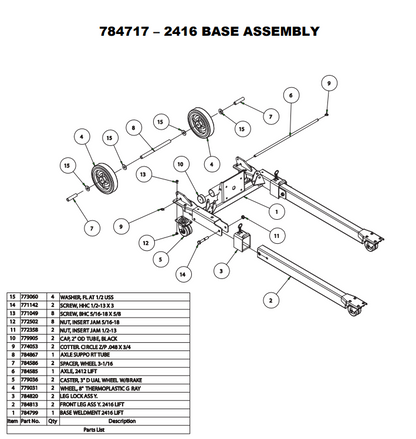 Sumner 772358 NUT, HEX JAM LOCK 1/2-13