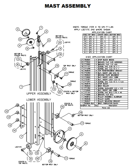 Sumner 783537 PULLEY MOUNTING BRACKET