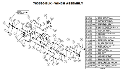 Sumner 783606 DRUM SPACER SHAFT